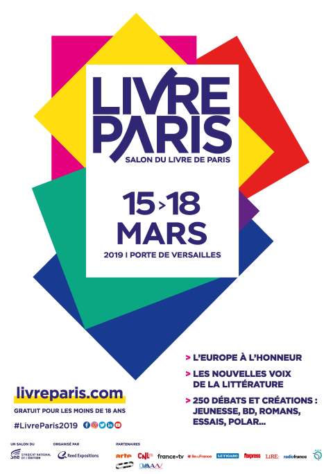 AFFICHE LIVRE PARIS 2019